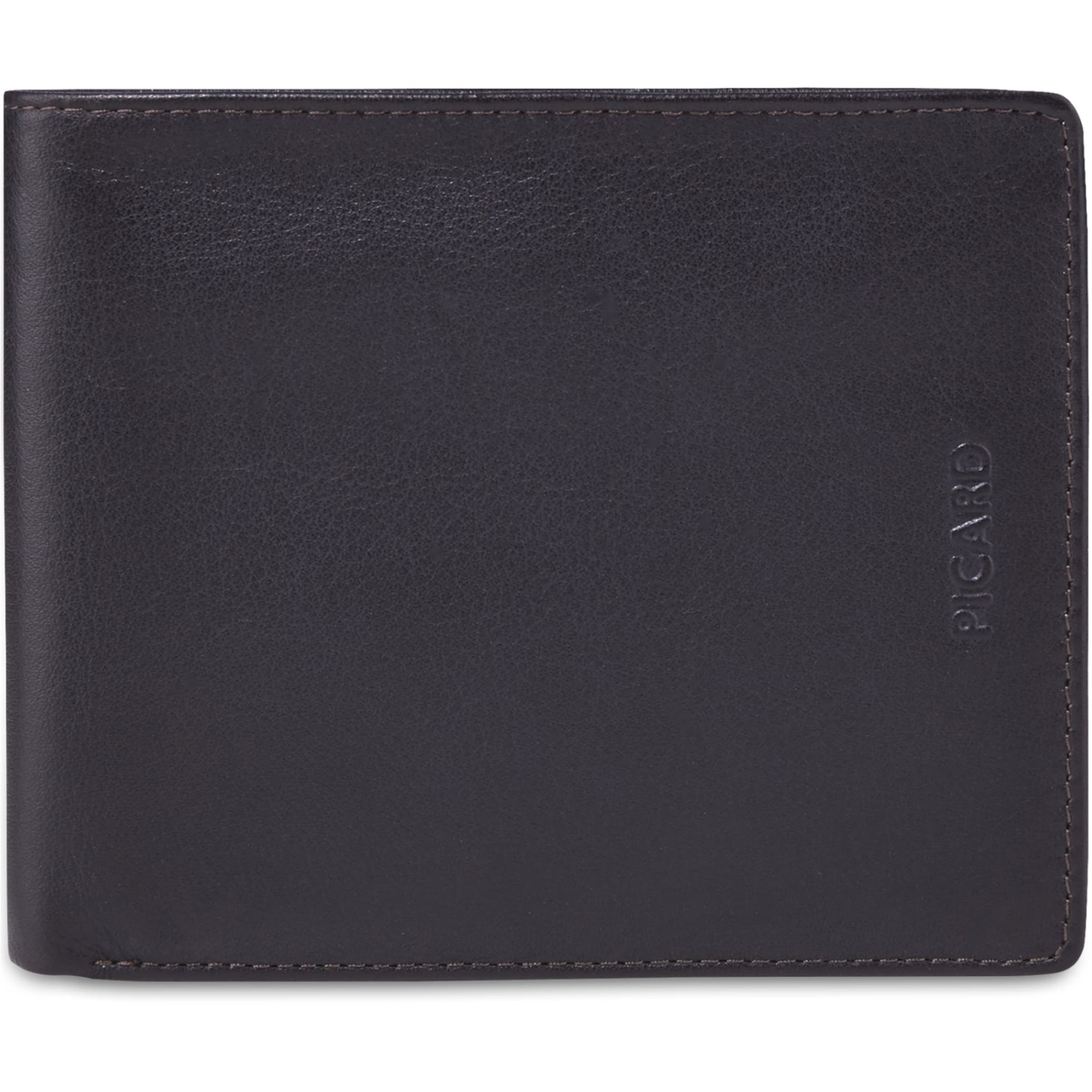 Picard Brooklyn Geldbörse Leder 12 cm in Braun: Vorderseite