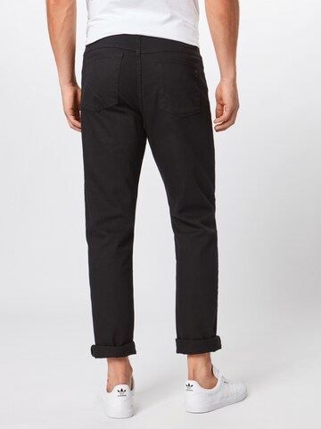 BRAX Regular Jeans 'Cooper' i svart: baksida