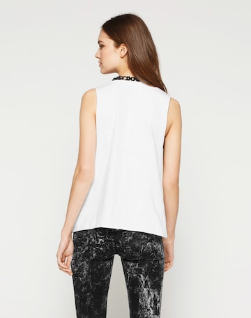 LTB Top in White: back