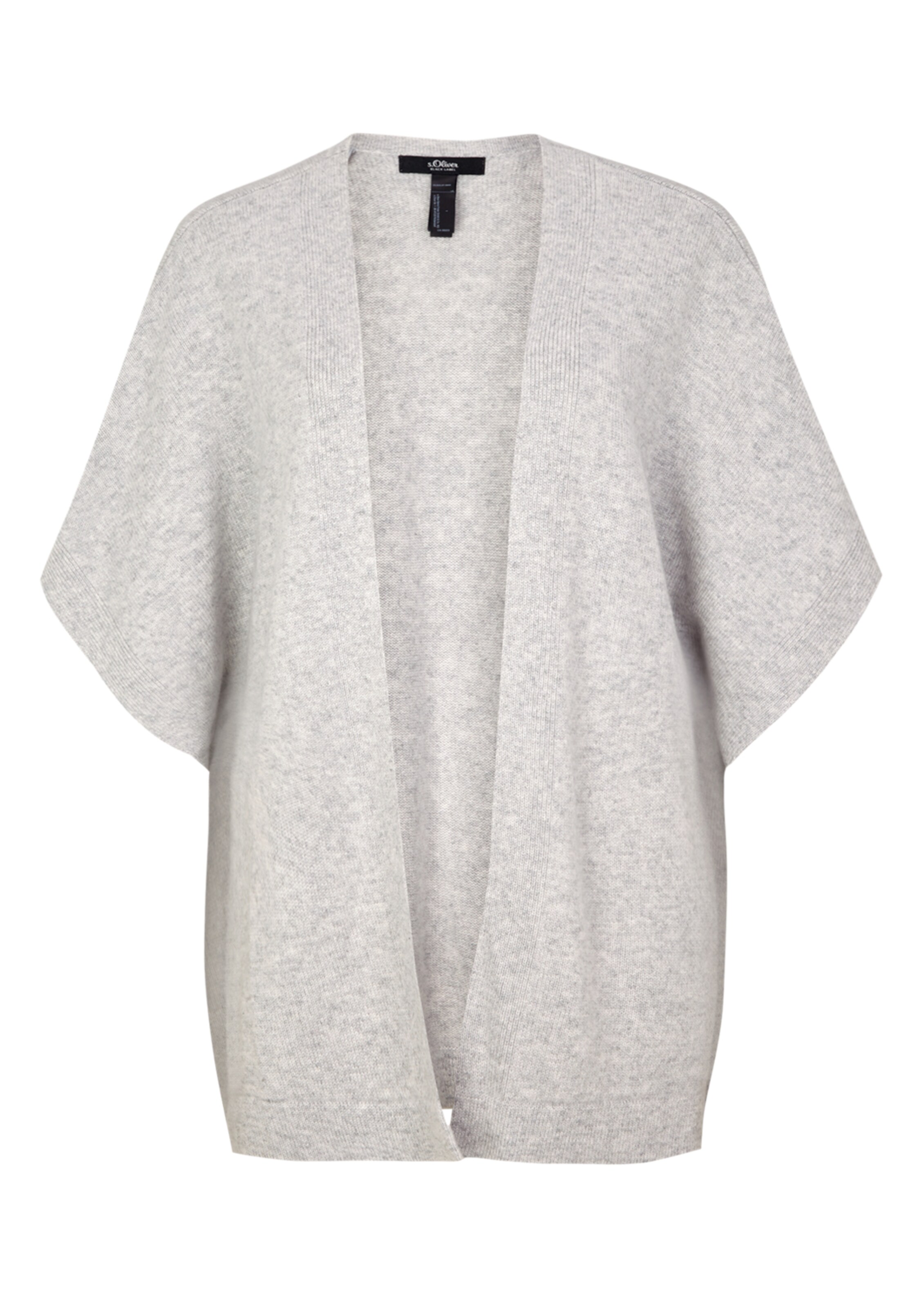 s.Oliver BLACK LABEL - Poncho in grau