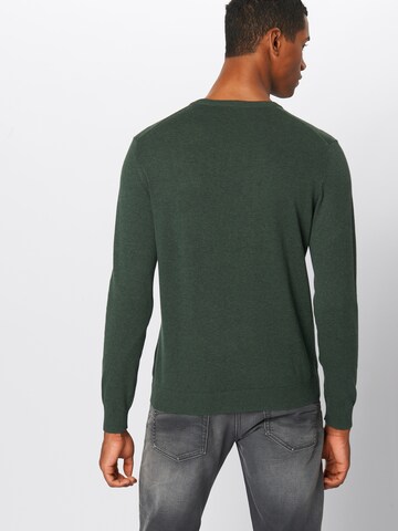 Coupe regular Pull-over ESPRIT en vert : derrière