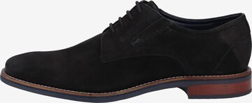 bugatti Lace-Up Shoes in Black: front