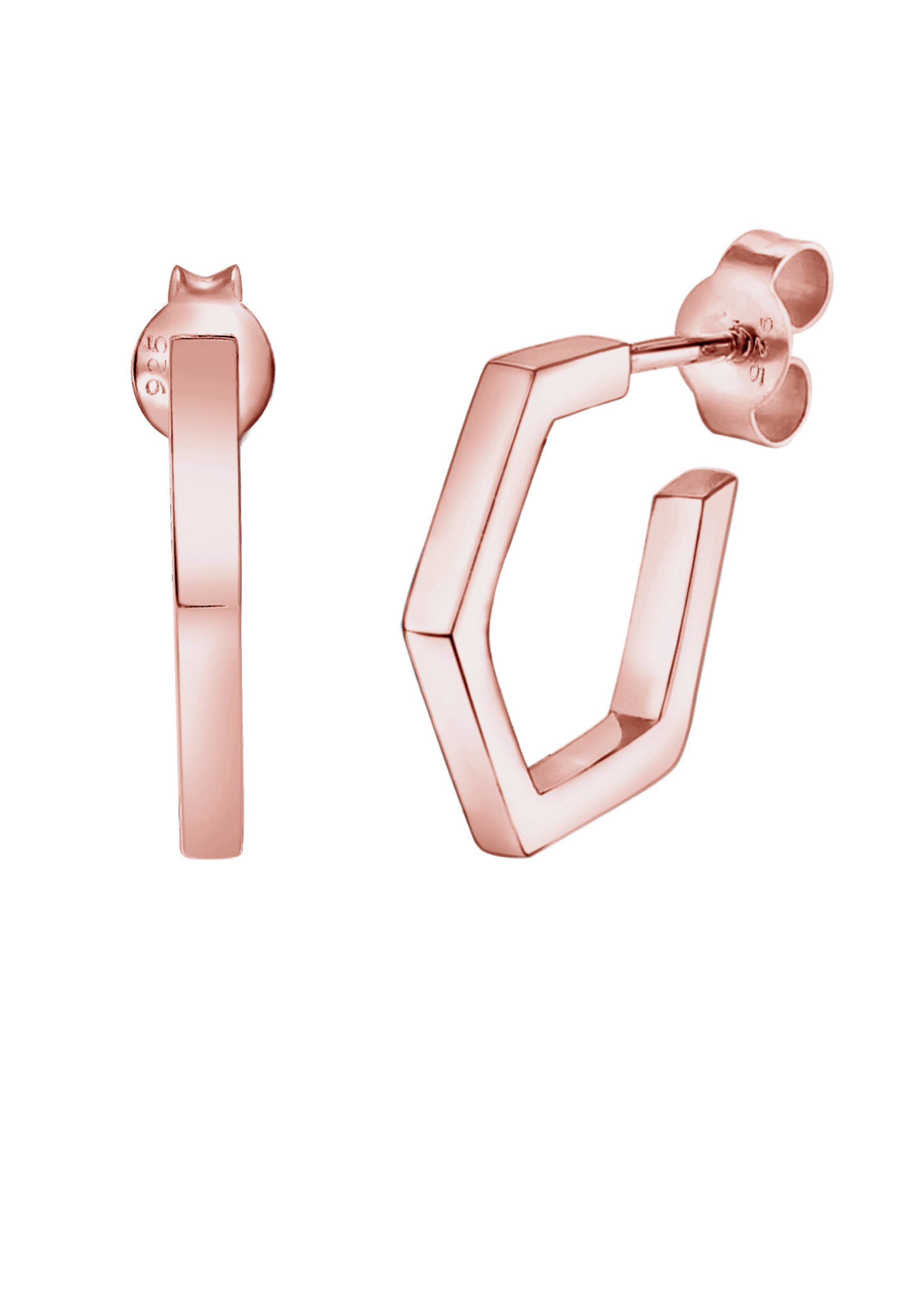 ELLI Ohrringe in Gold: Vorderseite