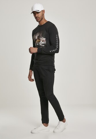 Mister Tee Sweatshirt 'Young Thug Album Cover' in Schwarz: Vorderseite