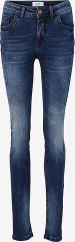 heine Slimfit Jeans in Blauw: voorkant