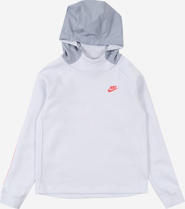 Nike Sportswear Regularny krój Bluza w kolorze biały: przód