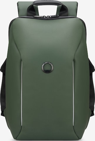 Delsey Paris Laptop Bag in Green: front