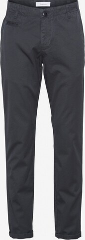 KnowledgeCotton Apparel Tapered Hose 'Chuck' in Blau: predná strana