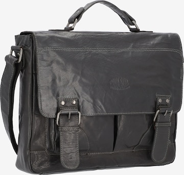 Borsa portadocumenti 'Baggie' di Pride and Soul in nero