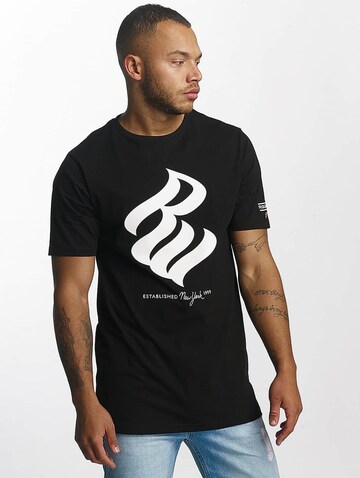 ROCAWEAR - Camiseta en negro: frente