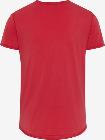 CHIEMSEE Klasický střih Funkční tričko – červená