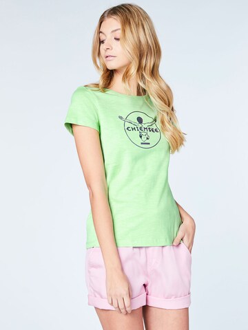 CHIEMSEE Shirt 'Taormina' in Green: front