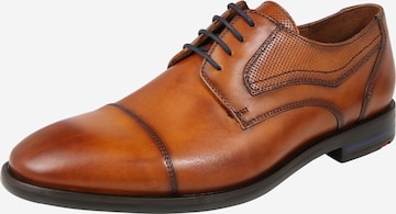 LLOYD Lace-Up Shoes 'Darton' in Brown: front