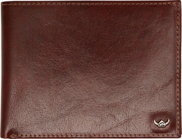 GOLDEN HEAD Wallet 'Colorado' in Brown: front