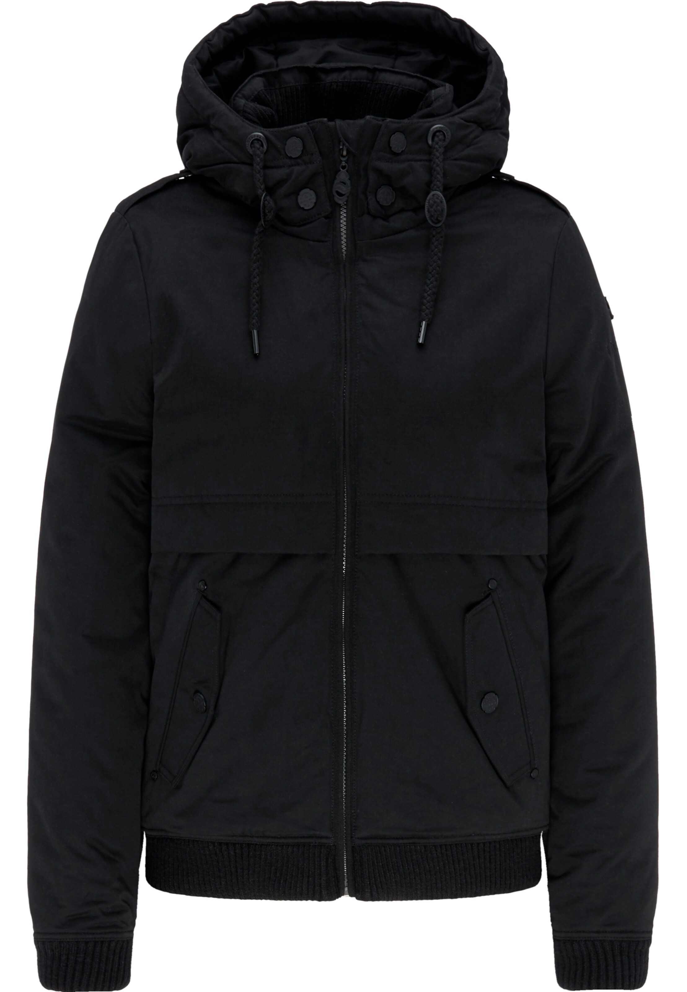 DREIMASTER - Winterjas in de kleur Zwart