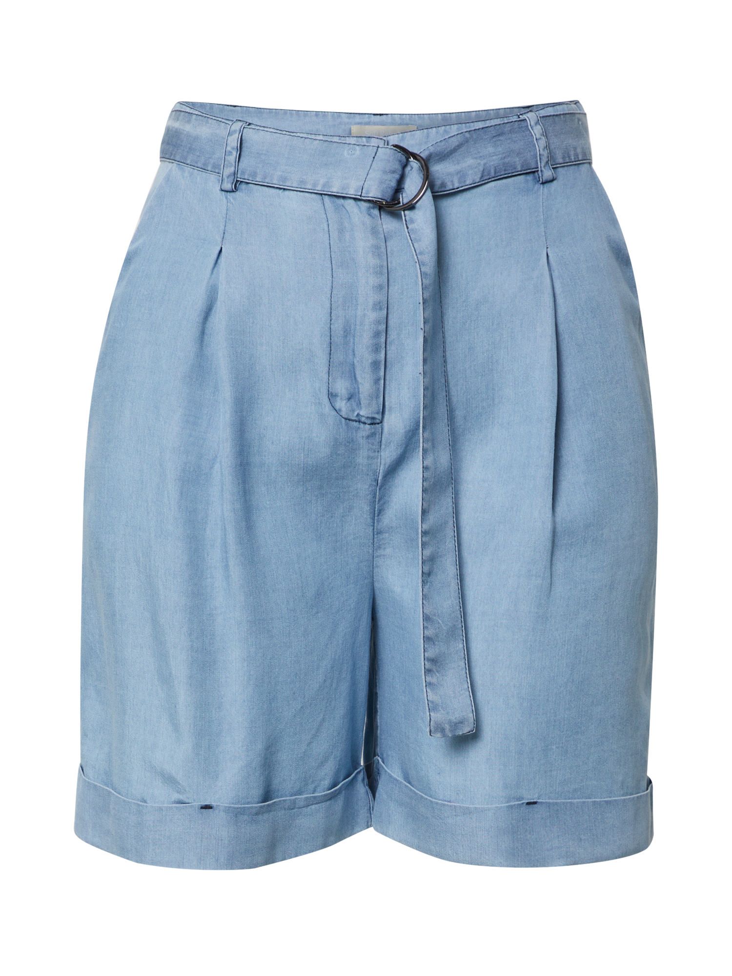 Donna Taglie comode Soft Rebels Shorts in Blu Chiaro 
