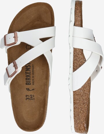 BIRKENSTOCK Muiltjes 'Yao' in Wit