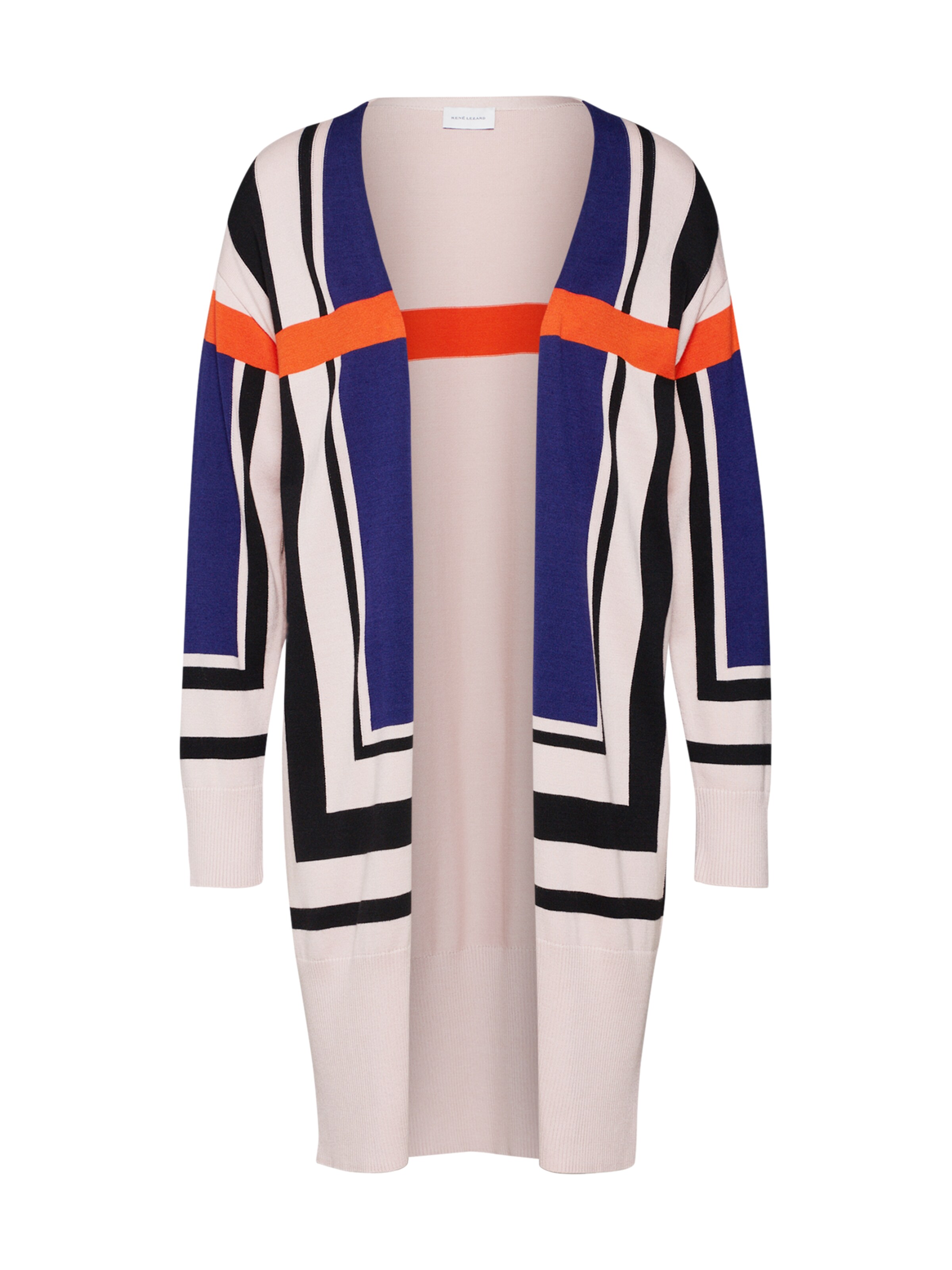 RENÉ LEZARD - Oversized vest 'P023S' in de kleur Beige