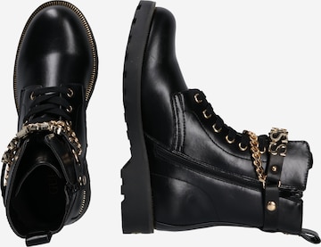 GUESS Lace-Up Ankle Boots 'NINA' in Black: side