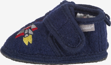 STERNTALER - Pantufa em azul: frente