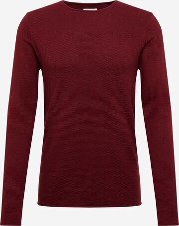 Pull-over QS en rouge : devant