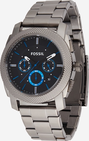 FOSSIL Analog Watch 'MACHINE' in Silver: front