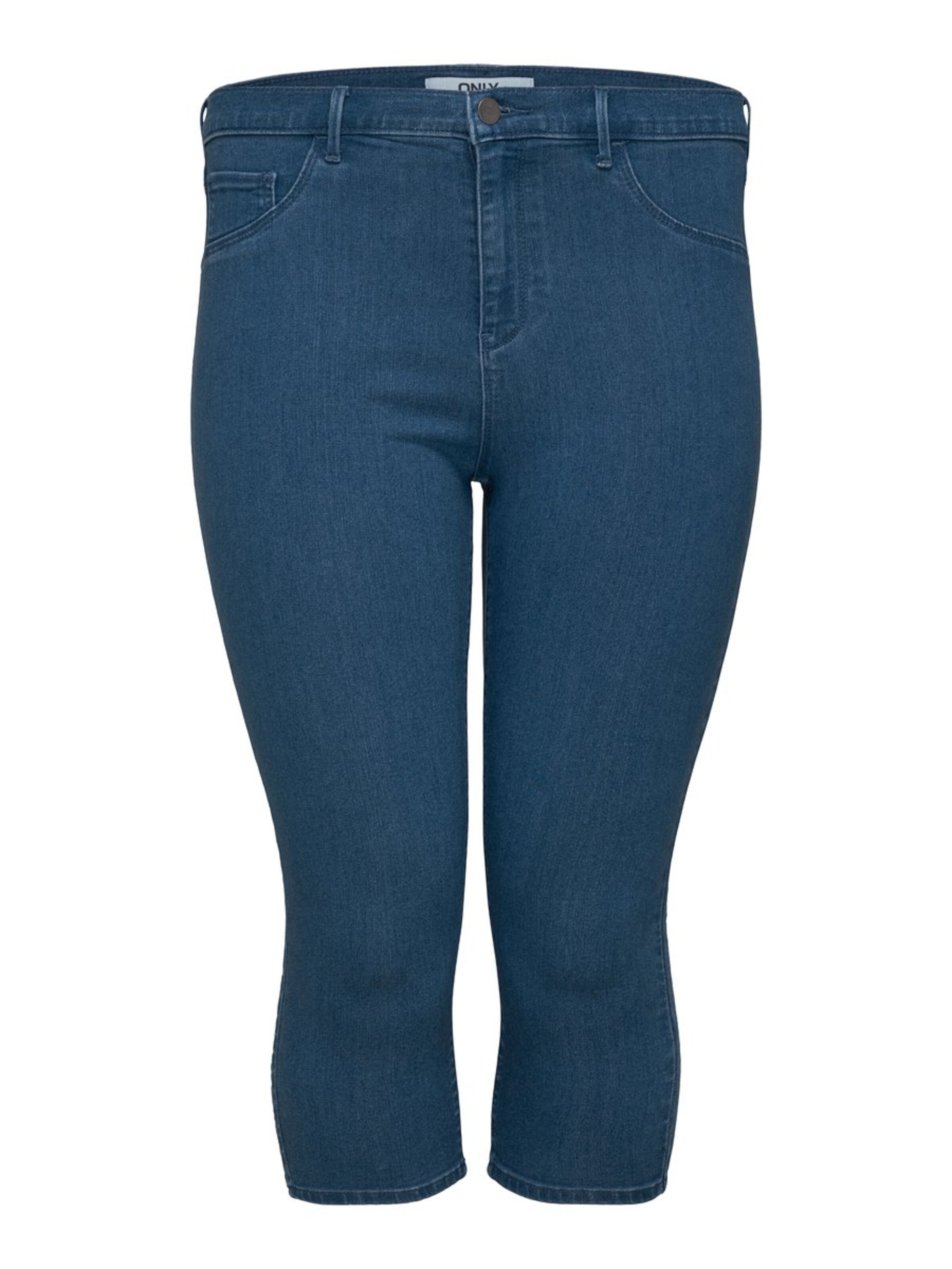 ONLY Carmakoma - Broek in de kleur Blauw denim