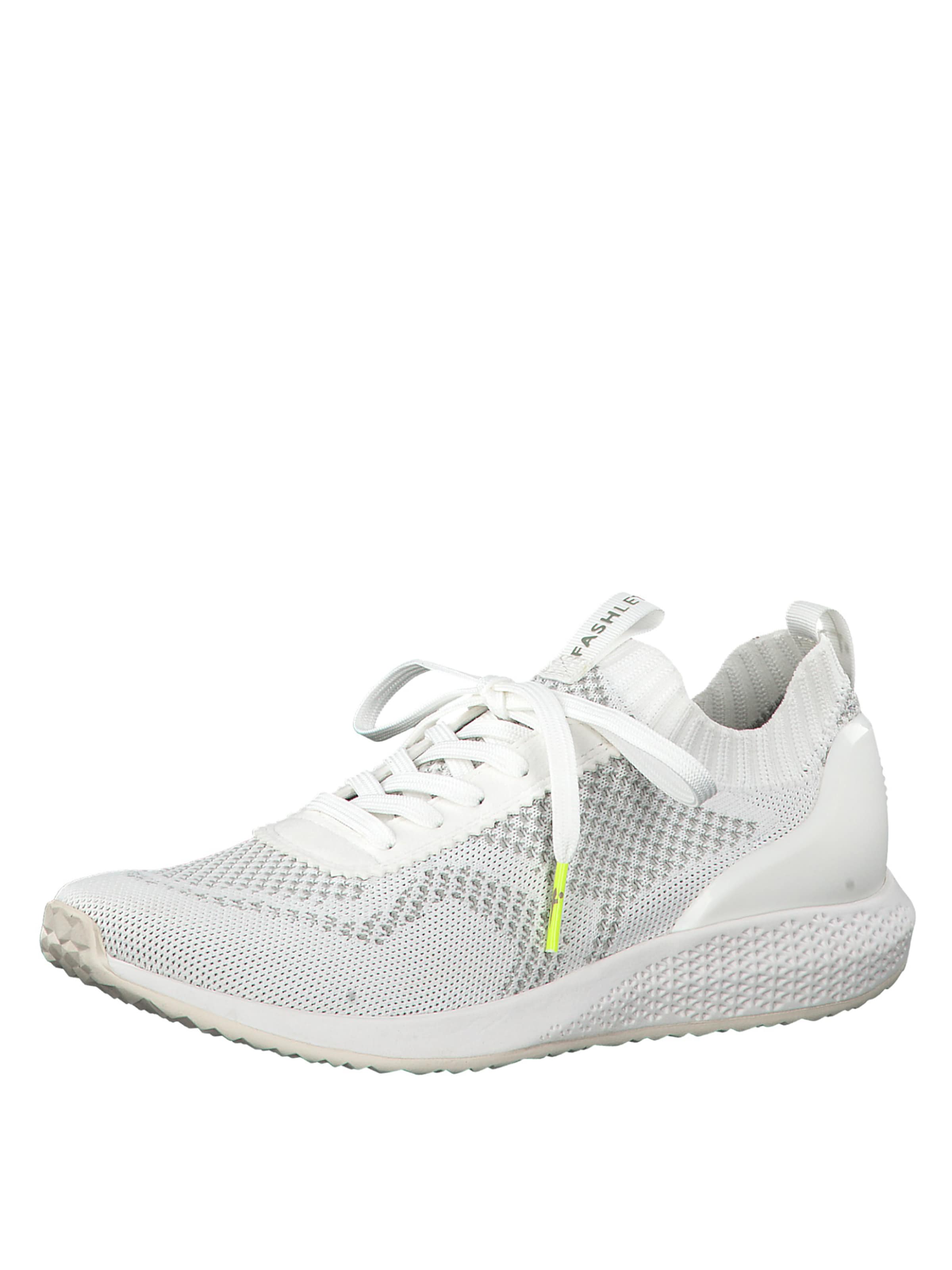 TAMARIS - Sneakers laag 'Fashletic' in de kleur Wit
