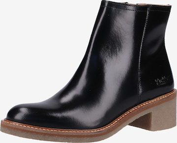 Kickers Ankle Boots in Black: front