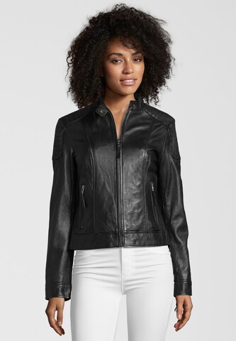 Apple of Eden Between-Season Jacket 'CREAM' in Black: front