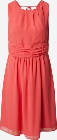 Robe de cocktail s.Oliver en orange : devant