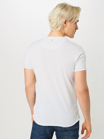 Key Largo Regular fit Shirt 'MT FEARLESS' in Wit