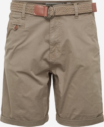 INDICODE JEANS Shorts 'Conor' in Grau: predná strana