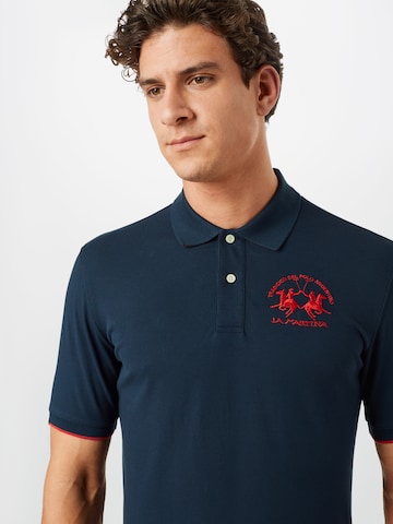 La Martina Regular fit Shirt in Blue: front