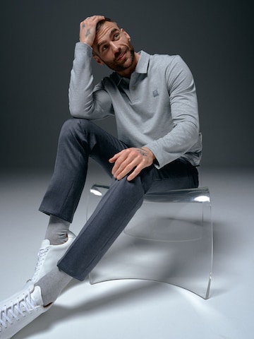 Casual Grey Poloshirt