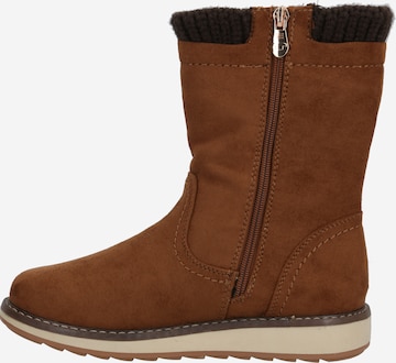 TOM TAILOR Snow boots in Brown