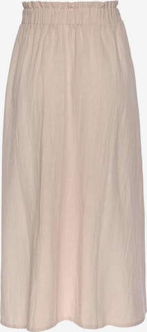 LASCANA Rok in Beige