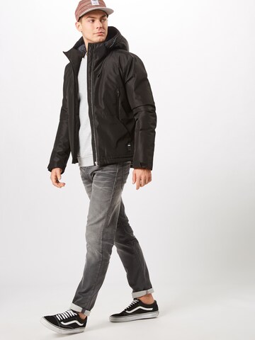 Veste d’hiver 'Elite' Superdry en noir