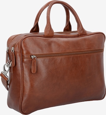 Dermata Document Bag in Brown