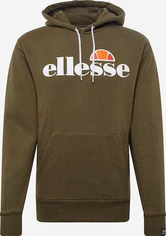 ELLESSE Sweatshirt 'Gottero' in Groen: voorkant
