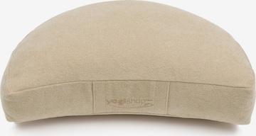 Yogishop Pillow in Beige: front
