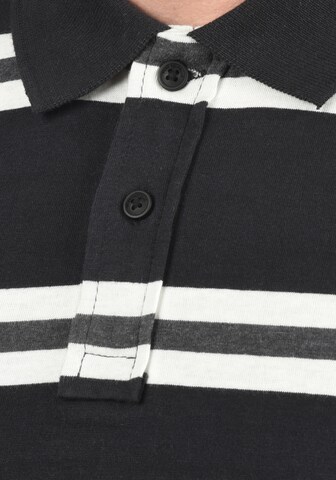 BLEND Poloshirt 'Pique' in Schwarz