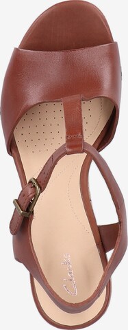 CLARKS Sandale 'Maritsa Carie' in Braun