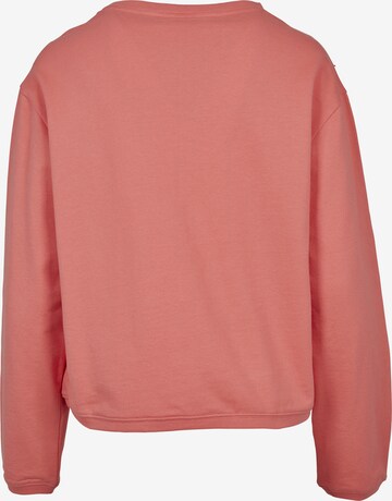 Urban Classics Sweatshirt in Orange