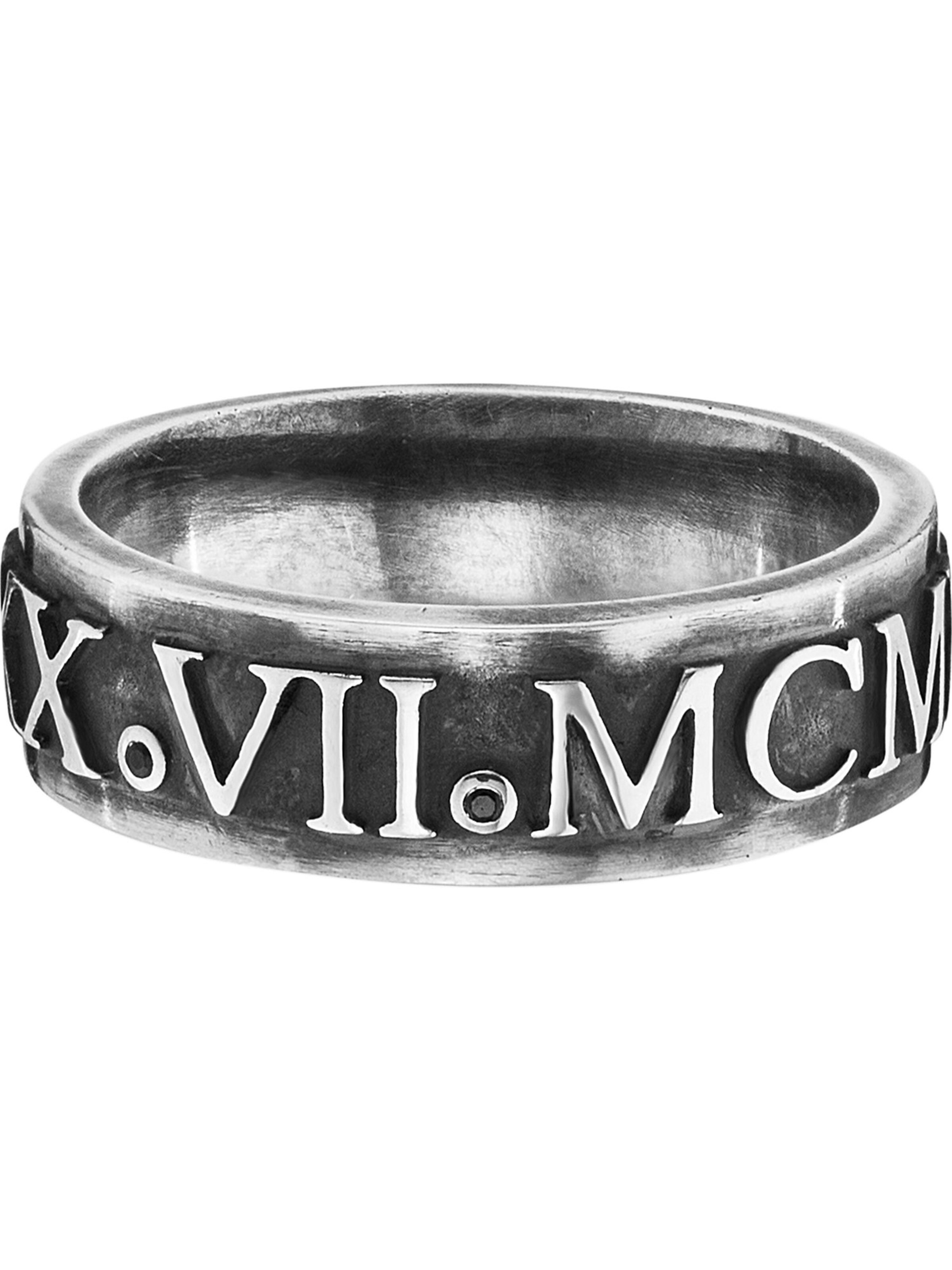 caï Ring in Silber: Vorderseite