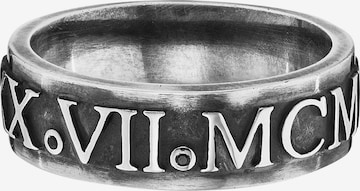 caï Ring in Silver: front