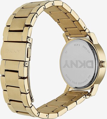 DKNY Analog Watch 'Standhope' in Gold