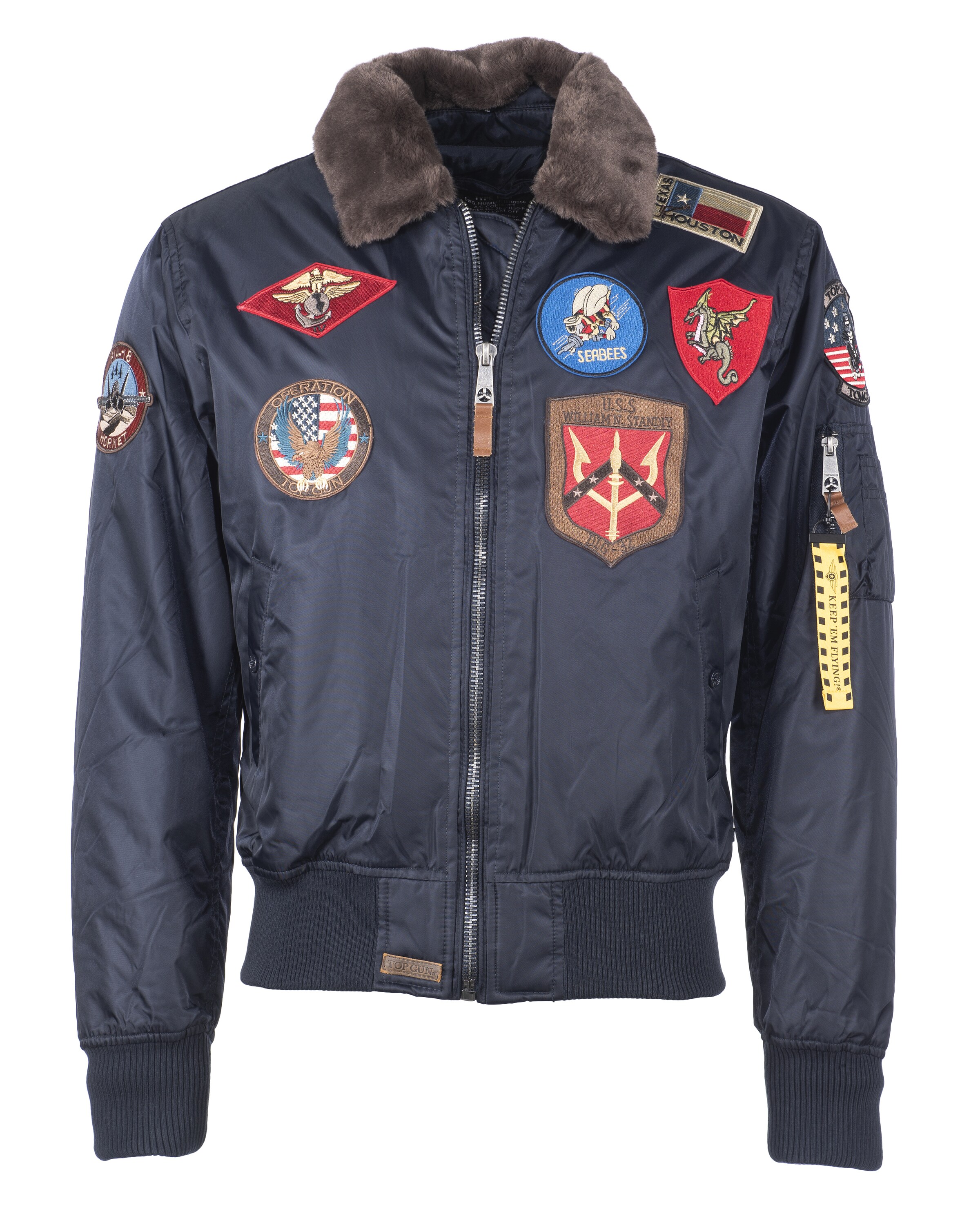 TOP GUN Between-season jacket in Blue
