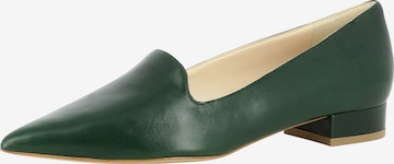 EVITA Classic Flats 'FRANCA' in Green: front