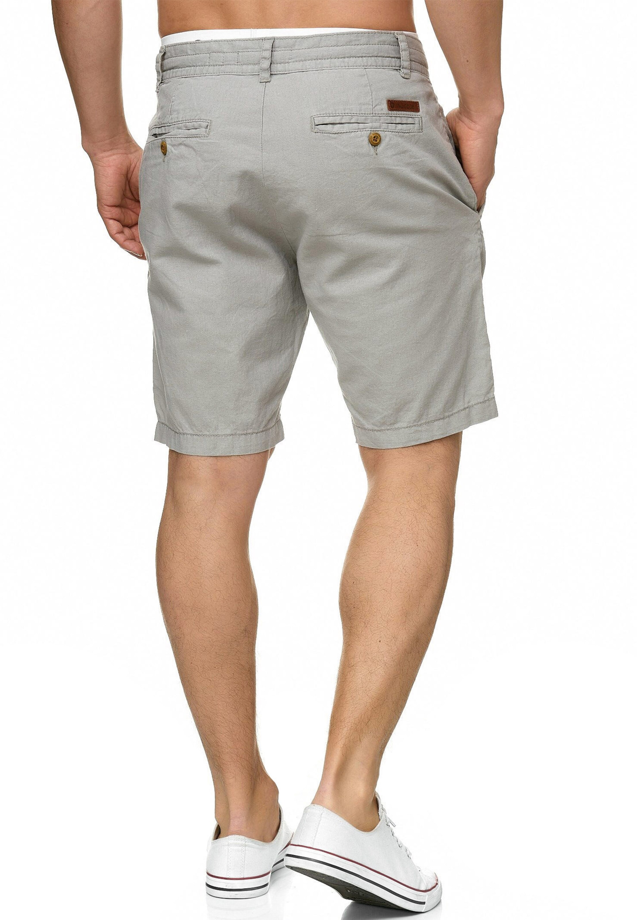 INDICODE JEANS Regular Broek 'Bowmanville' in Grijs